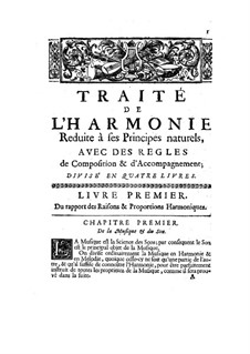 Трактат о гармонии, сведенной к ее природным началам: Французский язык by Жан-Филипп Рамо