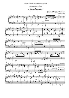 Сюита для клавесина ля минор, RCT 5: Сарабанда by Жан-Филипп Рамо