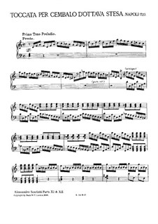 Токката для клавесина: Для одного исполнителя by Алессандро Скарлатти