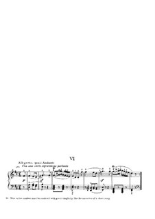 Багатели, Op.33: Багатель No.6 (с аппликатурой) by Людвиг ван Бетховен
