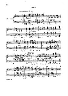 Симфонические этюды, Op.13: No.12 by Роберт Шуман