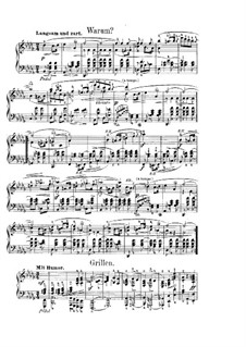 Фантастические пьесы, Op.12: No.3-4 by Роберт Шуман