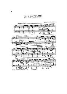 Пять пьес, Op.6: No.5 Полонез by Артур Фут