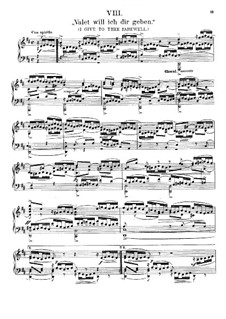 Хоральные прелюдии: Прощай, скажу тебе, лукавый мир, BWV 736 by Иоганн Себастьян Бах