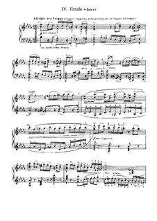 Две сонаты для фортепиано, Op.53: No.1 Романтическая соната, Часть IV by Николай Метнер