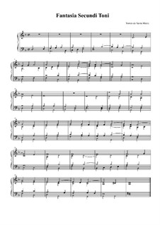Fantasia Secundi Toni: Fantasia Secundi Toni by Томас де Санта Мариа