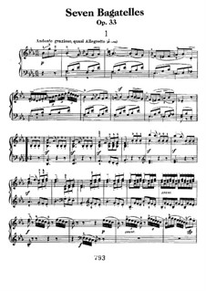 Багатели, Op.33: Сборник by Людвиг ван Бетховен