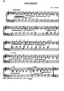 Прелюдия си-бемоль минор, Op.25 No.1: Прелюдия си-бемоль минор by Эркки Мелартин