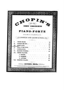Баллада No.2 фа мажор, Op.38: Для фортепиано (Версия в соль мажоре) by Фредерик Шопен