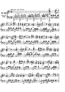 Песни без слов, Op.62: No.2 Allegro con fuoco by Феликс Мендельсон-Бартольди