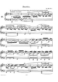 Песни без слов, Op.38: No.6 Andante con moto by Феликс Мендельсон-Бартольди