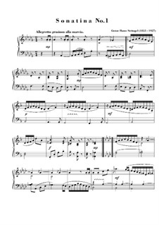 Сонатина No.1: Сонатина No.1 by Gustav Hanns Strümpel