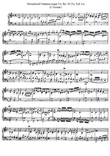 Hexachord Fantasia, D.7: Hexachord Fantasia by Ян Питерсзон Свелинк