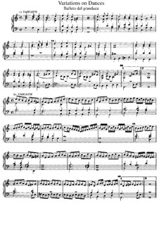 Variations on Dances, D.80: Variations on Dances by Ян Питерсзон Свелинк