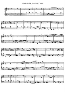 Allein zu dir, Herr Jesu Christ, D.84: Allein zu dir, Herr Jesu Christ by Ян Питерсзон Свелинк