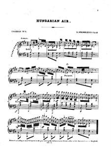 Чардаш No.3, Op.21: Чардаш No.3 by Ernest Szemelényi