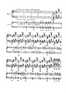 Концерт для фортепиано с оркестром No.1 си-бемоль минор, TH 55 Op.23: Версия для двух фортепиано в четыре руки by Петр Чайковский