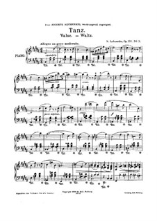 Вальс, Op.132 No.3: Вальс by Саломон Ядассон