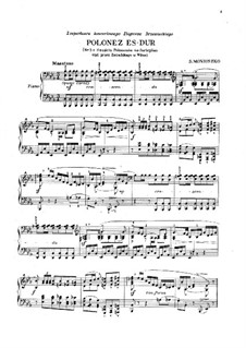 Полонез No.3 ми-бемоль мажор: Полонез No.3 ми-бемоль мажор by Станислав Монюшко