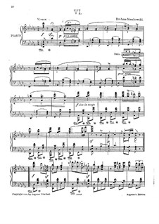 Танец No.4 фа-диез минор: Для фортепиано by Иоганнес Брамс