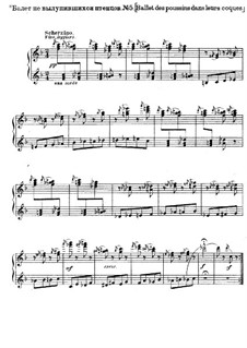 Мусоргский цыплята картинки слушать