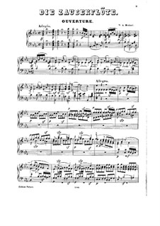 Фрагменты: Акт I No.1-5, для голосов и фортепиано by Вольфганг Амадей Моцарт