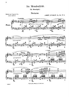В лунном свете, Op.314, No.2: В лунном свете by Альберт Юнгман
