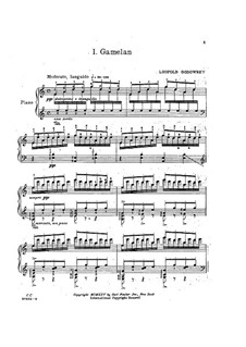 Яванская сюита: No.1 Gamelan by Леопольд Годовский