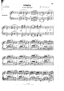 Соната для фортепиано соль мажор, Op.54: Сборник by Стефано Голинелли