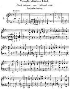 Лирические пьесы, Op.12: No.8 Национальная песня by Эдвард Григ