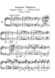 Лирические пьесы, Op.43: No.2 Одинокий странник by Эдвард Григ