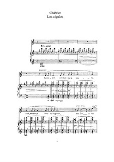 Семь песен: Семь песен  by Эммануэль Шабрие