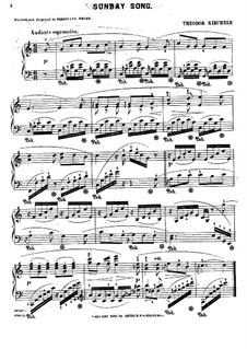 Sunday Song: Sunday Song by Теодор Кирхнер