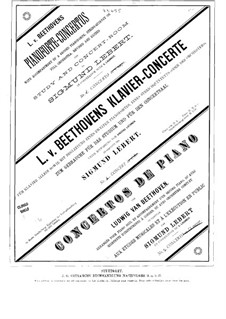 Концерт для фортепиано с оркестром No.2, Op.19: Версия для фортепиано и струнного квинтета – партии струнных by Людвиг ван Бетховен
