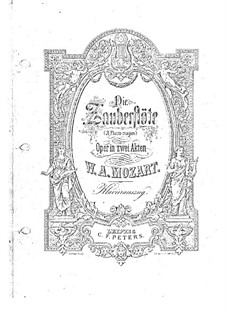 Фрагменты: Акт I, для фортепиано by Вольфганг Амадей Моцарт