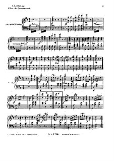 Valse du couronnement: Valse du couronnement by Иоганн Петер Пиксис