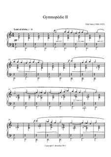 No.2: Для фортепиано by Эрик Сати