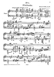 Сюита для фортепиано, Op.48: Для одного исполнителя by Эдуард Шютт