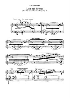 Метопы. Три поэмы для фортепиано, Op.29: Для одного исполнителя by Кароль Шимановский