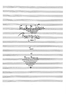 Пасхальная кантата: Пасхальная кантата by Кристофер Эрнст Фридрих Вейсе