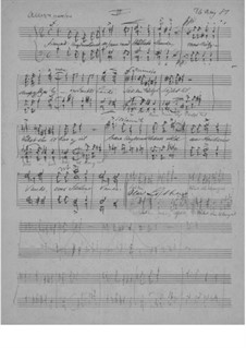 Two Songs for Male Choir, EG 169: No.2 Vårt løsen by Эдвард Григ