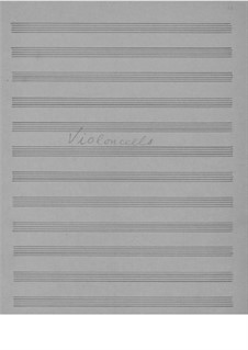 Соната для виолончели и фортепиано ля минор, Op.36: Сольная партия by Эдвард Григ