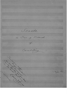 Соната для виолончели и фортепиано ля минор, Op.36: Части I-II by Эдвард Григ