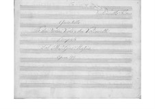 Струнный квинтет си-бемоль мажор, Op.99: Партия I виолончели by Джузеппе Маскиа