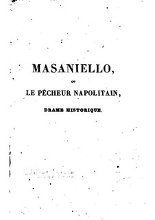 Мазаньелло. Либретто: Мазаньелло. Либретто by Michele Carafa