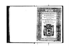 Concentus ecclesiastici: Cantus part by Franscesco Foggia