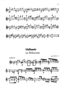 Giulianate for Guitar, Op.148: No.7-8 by Мауро Джулиани