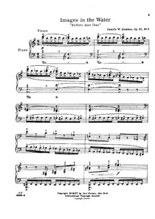 Ballads of the Sea, Op.30: No.3 Images in the Water (Reflets dans l'eau) by Camille Zeckwer