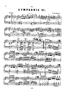 Симфония No.96 ре мажор 'Чудо', Hob.I/96: Версия для фортепиано by Йозеф Гайдн