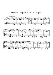 Венгерские эскизы, Op.24: No.5 In the Chapel – piano I part by Роберт Фолькманн